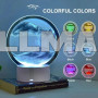 Настольная LED-лампа ночник RGB Песочные часы 3D Sandscape от USB и батареек